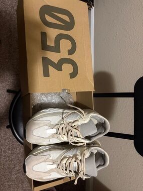 Yeezy Style Chunky Sneakers in Cream